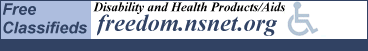 free classifieds for used disability and health products/aids